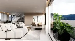 Duplex com terra&ccedil;o descoberto